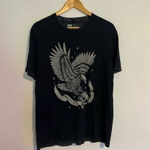 Levi’s graphic t-shirt. Black stonewashed. Size XL